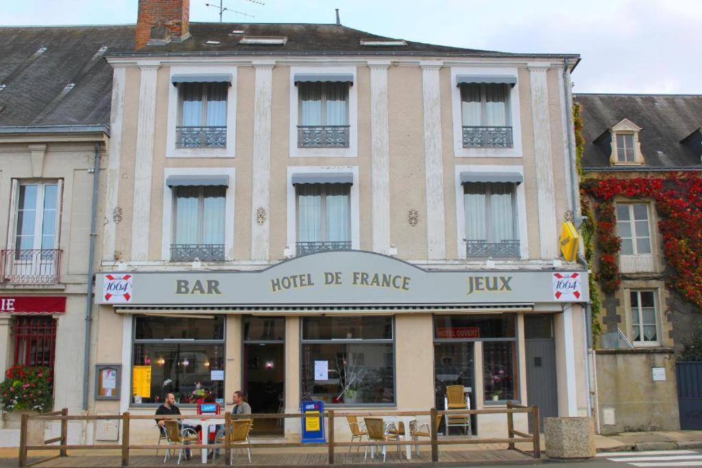 Hotel De France Saint-Calais Exterior foto