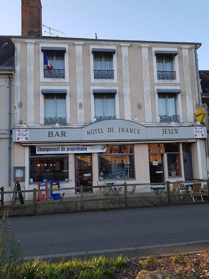 Hotel De France Saint-Calais Exterior foto